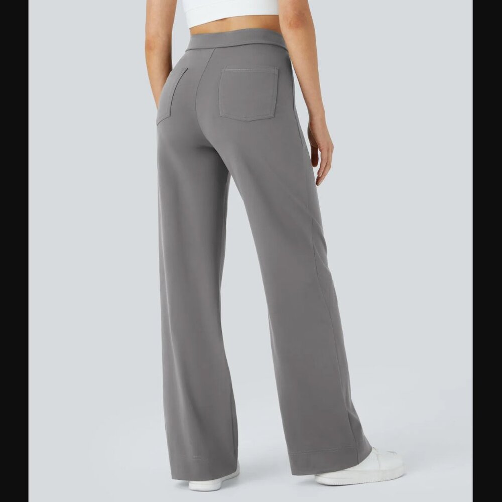 Halara L Tall High Waisted Button Multiple Pocket… - image 2